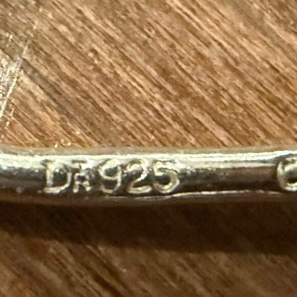 Vintage Jay King Mine Finds DTR 925 Silver Red Jasper Heart Pendant Necklace - Picture 6 of 14